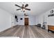 Large basement area with drop ceilings and laminate floors at 12677 Se 53Rd Terrace Rd, Belleview, FL 34420