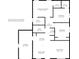 Detailed floor plan of the home showing the layout of rooms and dimensions at 15324 Sw 40Th Place Rd, Ocala, FL 34481