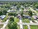 Aerial view of a neighborhood showcasing lush greenery, well-maintained homes and inviting community at 4085 Ne 17Th Ave, Ocala, FL 34479