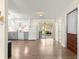 Bright kitchen with stainless steel appliances and sliding glass door to the patio at 5005 Ne 22Nd Ave, Ocala, FL 34479