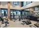 Bright gym featuring exercise equipment and mirrored walls, perfect for staying active at 5651 Nw 40Th Pl, Ocala, FL 34482