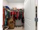 Walk-in closet with storage solutions, providing ample space for clothing and accessories at 8142 Sw 59Th Ave, Ocala, FL 34476