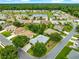 A stunning aerial view of the community, and nearby lake at 8961 Se 130Th Loop, Summerfield, FL 34491