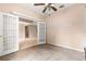 Bright home office boasts double french doors and neutral color palette at 8961 Se 130Th Loop, Summerfield, FL 34491
