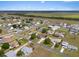 Aerial view showcasing the Leeward Air Ranch community layout and surrounding landscapes at 9622 Se 71St Ct, Ocala, FL 34472