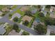 Overhead view showcases the home's great location in a quiet neighborhood close to local amenities at 13715 Se 88Th Ct, Summerfield, FL 34491