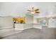Open living space with combined views of the kitchen, dining area and entry way at 145 Harbor Way, Auburndale, FL 33823
