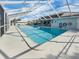 Lovely community pool with a 6-foot depth marker at 145 Harbor Way, Auburndale, FL 33823