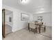 Bright dining room with stylish decor, providing a comfortable space for meals and gatherings at 3331 Se 4Th St, Ocala, FL 34471