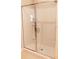 Tiled walk-in shower with glass door at 3947 Nw 46Th Ter, Ocala, FL 34482