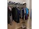 Bedroom closet with clothing racks and shelving for ample storage space at 3947 Nw 46Th Ter, Ocala, FL 34482