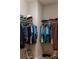 Bedroom closet with clothing racks and shelving for ample storage space at 3947 Nw 46Th Ter, Ocala, FL 34482