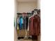 Walk-in closet with clothing racks and shelving for ample storage space at 3947 Nw 46Th Ter, Ocala, FL 34482