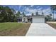 Charming single-story home with a two-car garage and well-maintained lawn at 717 Marion Oaks Mnr, Ocala, FL 34473