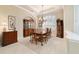 Charming dining room featuring a chandelier at 7915 Se 12Th Cir, Ocala, FL 34480