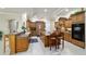 Spacious kitchen with custom cabinets, and a large center island at 7915 Se 12Th Cir, Ocala, FL 34480