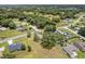 Aerial view of a neighborhood with lush greenery, tree coverage, and well-maintained homes at 106 Pine Trce, Ocala, FL 34472
