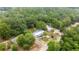 Aerial view of house and lot at 10671 Ne 152Nd Ln, Fort Mc Coy, FL 32134