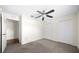 Bedroom with two closets featuring neutral carpet at 263 Chestnut Rd, Ocala, FL 34480