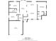 Detailed floor plan showing the layout of the home with dimensions for each room at 263 Chestnut Rd, Ocala, FL 34480