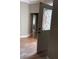 Foyer featuring wood flooring and stained-glass front door at 8298 Sw 79Th Cir, Ocala, FL 34476