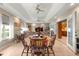 Open concept room with dining area flowing into the living room and kitchen at 8732 Sw 60Th Cir, Ocala, FL 34476