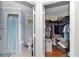 Bathroom featuring a shower and a closet at 10806 Sw 86Th Ave, Ocala, FL 34481