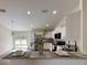 Breakfast nook and modern kitchen with recessed lighting and granite countertops at 1390 Sw Obee Ridge Rd, Dunnellon, FL 34431