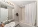 The bathroom features new tilework and modern fixtures at 16605 Sw 31 Cir, Ocala, FL 34473