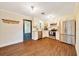 Modern kitchen with stainless appliances, white cabinetry, and ample countertop space at 6511 Se 25Th Ave, Ocala, FL 34480