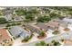 Aerial view of the home, showcasing its location and well-manicured landscaping at 1204 Flamingo Pl, The Villages, FL 32162