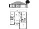 Detailed floor plan showcases the layout of this charming home, including kitchen, bedrooms, and living spaces at 13005 Southwest 62Nd Street Road, Ocala, FL 34481