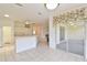 Bright dining area with tile floors and sliding glass doors leading to the outdoor space at 5551 Nw 25Th Loop, Ocala, FL 34482