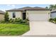 Charming single-story home with a well-manicured lawn and a two-car garage at 8989 Sw 57Th Place Rd, Ocala, FL 34481