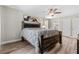 Spacious bedroom featuring hardwood floors and a queen size bed at 15994 Sw 55Th Avenue Rd, Ocala, FL 34473
