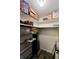Walk-in closet featuring built-in shelving for ample storage and organization at 3833 Ne 17Th Street Cir, Ocala, FL 34470