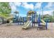 Community playground with slides, climbing structures and a wood chip ground cover for outdoor Gathering fun at 5151 Sw 39Th St, Ocala, FL 34474