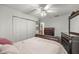 The main bedroom features an elaborate dresser and a large closet at 6127 Sw 84Th Place Rd, Ocala, FL 34476