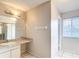 The bathroom has a white sink and neutral walls at 70 Sapphire Rd, Ocala, FL 34472