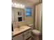 Standard bathroom with a single vanity and shower-tub combo at 9255 Sw 90Th Ct # B, Ocala, FL 34481