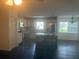 Kitchen with island provides additional countertop and seating space at 9722 Sw 95Th Ct # C, Ocala, FL 34481