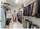 Spacious walk-in closet with ample shelving and storage for clothes and luggage at 7839 Sw 97Th Cir, Ocala, FL 34481