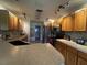 Kitchen with granite countertops, tile backsplash, and stainless steel appliances at 9730 Sw 90Th St, Ocala, FL 34481