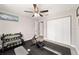 Home gym with weights and rowing machine at 9957 Sw 45Th Ave, Ocala, FL 34476