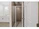 Stylish bathroom with a walk-in shower, modern fixtures, and a neutral color palette at 1686 Sw 168Th Loop, Ocala, FL 34473
