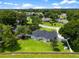 Aerial view showcasing the home's large backyard and neighborhood setting at 3883 Se 51St Ct, Ocala, FL 34480