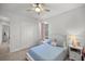 Charming bedroom with a cozy bed and a large closet at 3993 Se 10Th Ave, Ocala, FL 34480