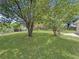 Large, well-maintained backyard with mature trees and lush green grass at 5 Bahia Circle Pl, Ocala, FL 34472