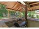 Outdoor kitchen featuring a grill and counter space for entertaining in the backyard at 5390 Se 15Th Ct, Ocala, FL 34480
