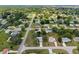 Neighborhood aerial view highlighting the mature trees and residential street layouts at 6495 Sw 109Th St, Ocala, FL 34476